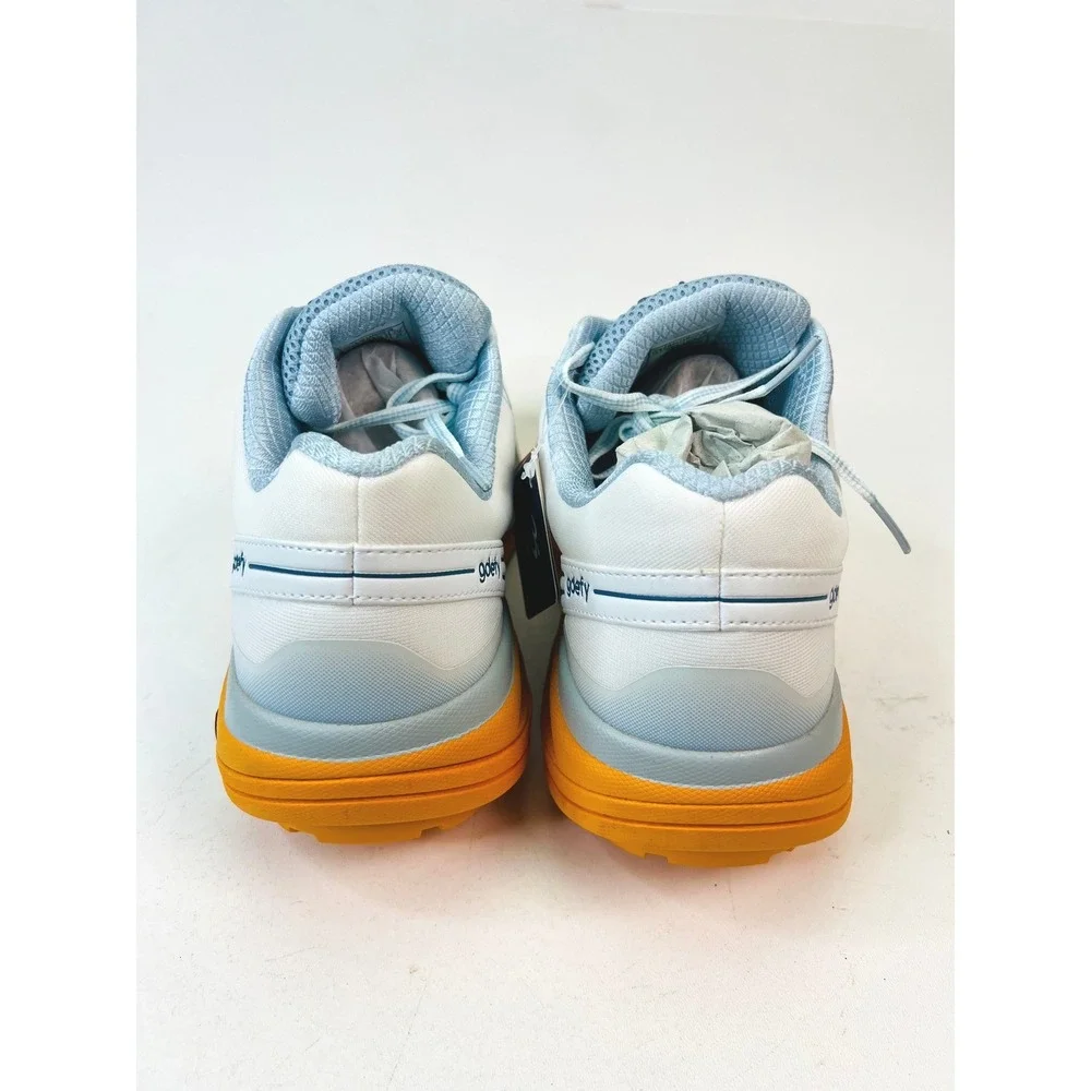 gdefy Mighty Walk Mens 10.5 White Blue Orange VersoShock Sneakers TB9024MUO NEW